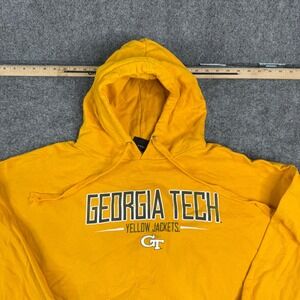 TSI Sportswear Hoodie Mens Size XXL Gold Georgia Tech Yellow Jackets Graphic